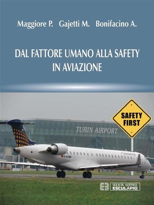 cover image of Dal Fattore Umano alla Safety in Aviazione